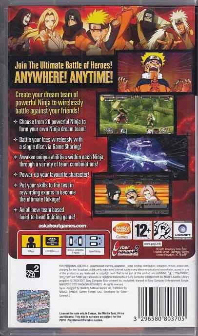 Naruto Ultimate Ninja Heroes - PSP (B Grade) (Genbrug)